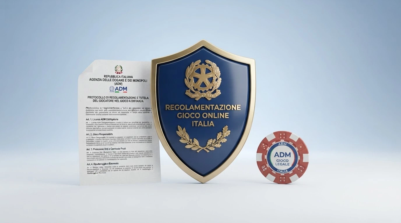 Il logo dell'Agenzia delle Dogane e dei Monopoli accanto a un lucchetto su sfondo tricolore