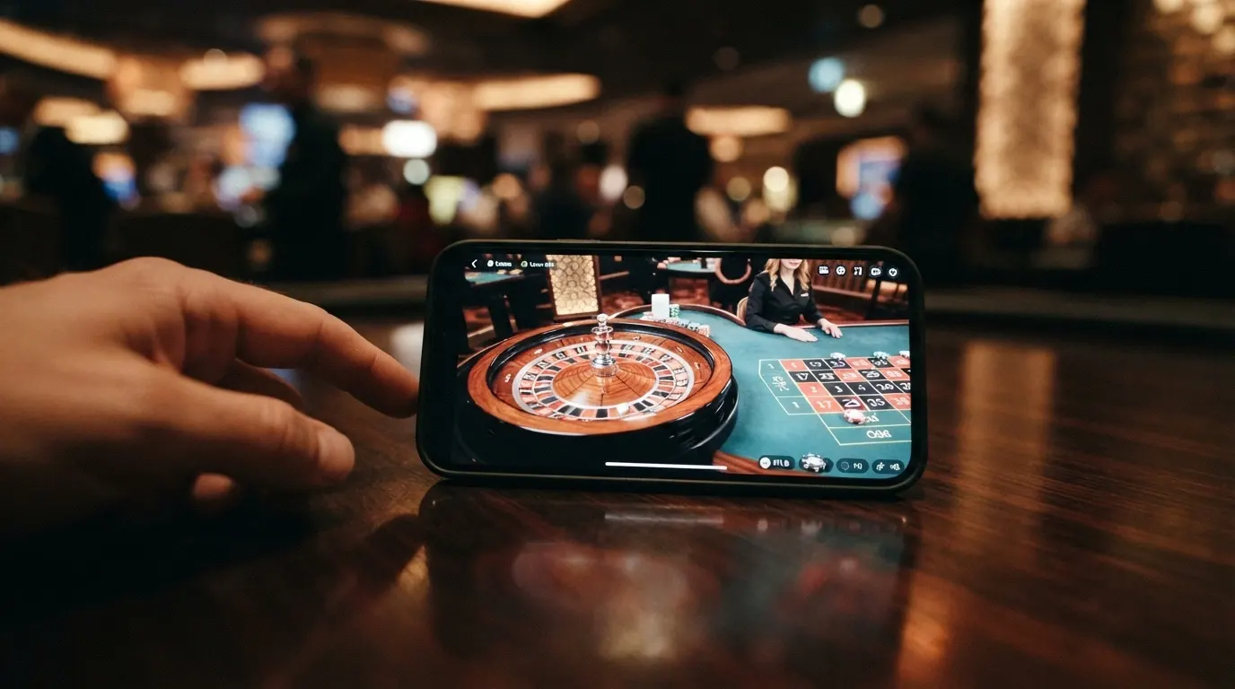 Tavolo di roulette live NetEnt con dealer in streaming HD, primo piano sulla ruota e sull'interfaccia di puntata a schermo